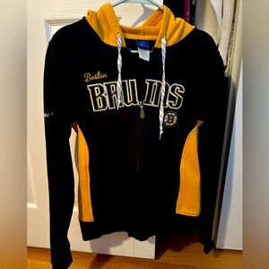 Women’s Boston Bruins Hockey zip-up sweatshirt